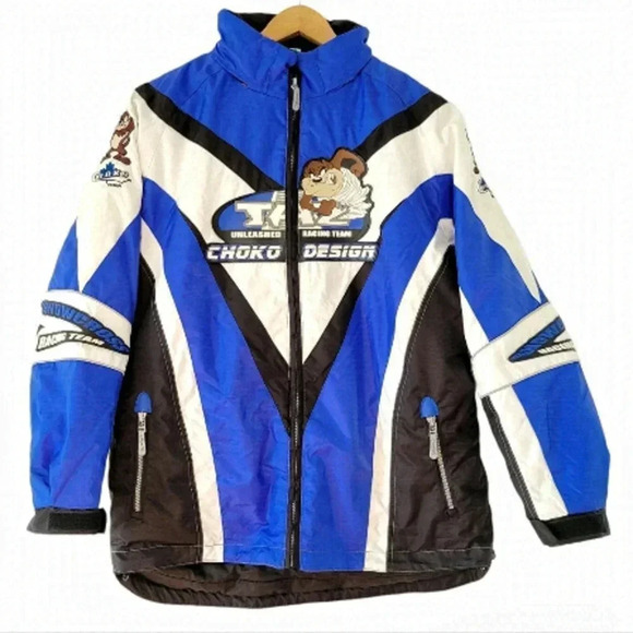 Choko Snow Winter Hood Snowmobile Junior Youth Warm Puffer Jacket Size 18. - Picture 1 of 15